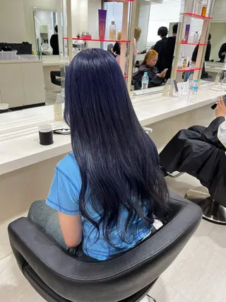 ロング カラー 💟RINNA 艶カラー💟のヘアスタイル