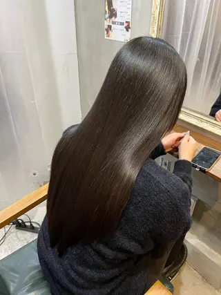 ロング αito新宿 カットモデル募集のヘアスタイル