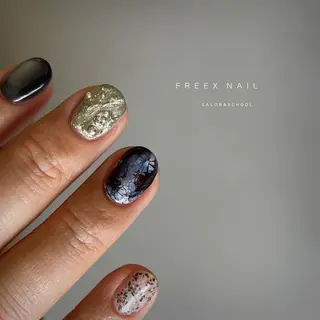 ネイル Freex nail所属・freex nail /ニュアンス/個性派のネイルデザイン