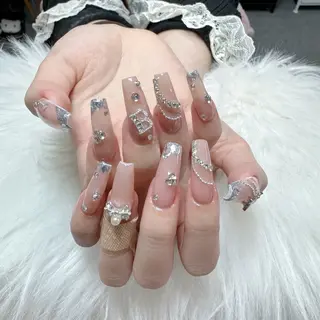 ネイル 🎀nana🫧 ワンホンネイル🎀のネイルデザイン