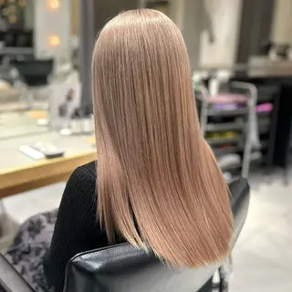 カラー ︎︎🌟韓国艶カラー ︎🌟璃奈 (ﾘﾅ)のヘアスタイル