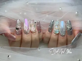セミロング cici nailのネイルデザイン