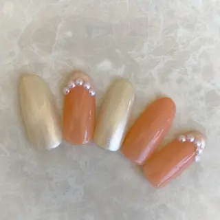 ネイル ネイル空間所属・muguet🎀 nailのネイルデザイン