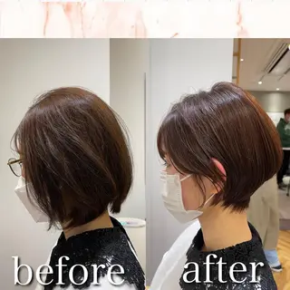 ショート ceaven  溝の口所属・金 祐大のヘアスタイル