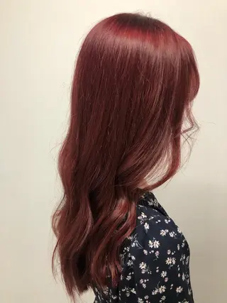 ロング カラー ヘアアレンジ 透明感/艶髪/💖 トレンドスタイル💖のヘアスタイル