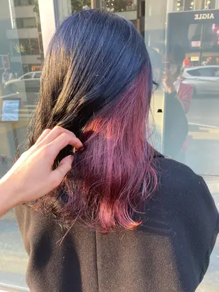 セミロング 💍大人デザイン /ハイトーン♡リクトのヘアスタイル