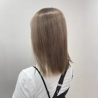 ミディアム ワンホンヘア ケラチン/Kaitoのヘアスタイル