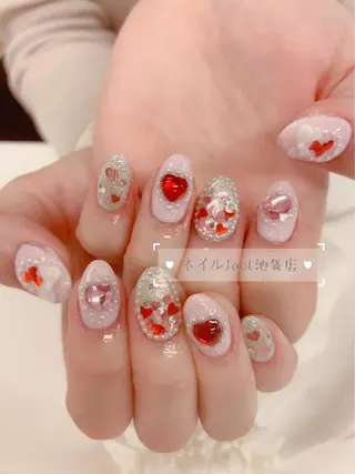 ミディアム nail jaol池袋店所属・ネイルJaol 池袋のネイルデザイン