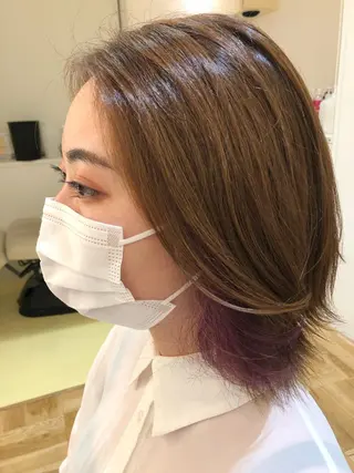 カラー later登戸所属・中島 芽生のヘアスタイル