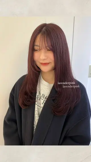 ロング カラー ParveMix ♡白神みやびのヘアスタイル