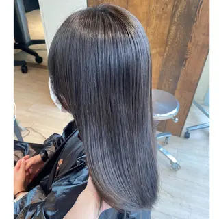 ミディアム カラー 🍼顔周りカット/ レイヤー/小川華奈のヘアスタイル