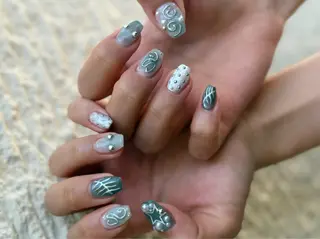 ネイル 福田 加奈のネイルデザイン