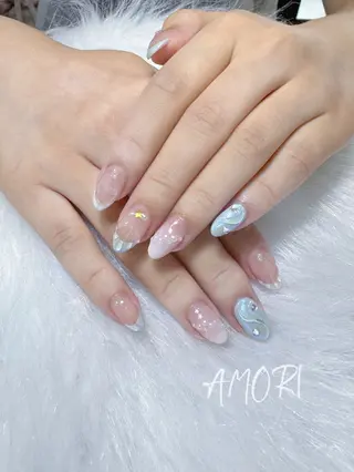 ネイル 佐藤 しおんのネイルデザイン