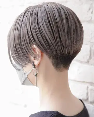 ショート アミーベル🧸🧡 廿日市本店のヘアスタイル