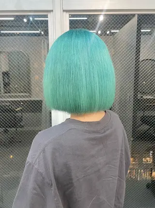 ミディアム カラー lani hair salon所属・SHOTO ハイトー ン/デザインカラーのヘアスタイル