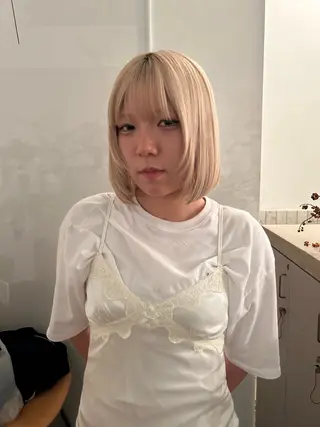 ショート Terve. 水野 菜々香のヘアスタイル