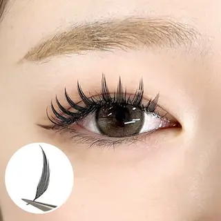 マツエク・マツパ Lucia 博多店［江里口］のマツエク・マツパデザイン