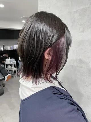 ショート カラー _WHITE 天神店 YUMEKA🐻のヘアスタイル