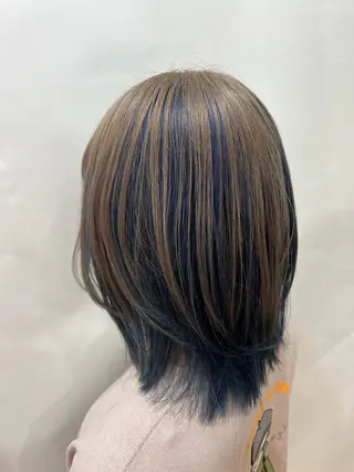 セミロング カラー CRED GARDEN 綾瀬店所属・カットモデル募集中 大塚春翔のヘアスタイル