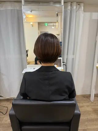 ショート 髪質改善特化／透明感 カラー／ＡＫＡＮＥ♡のヘアスタイル
