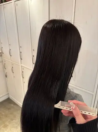 ロング ワンホン/艶髪/韓国 🦋kokona🦋のヘアスタイル