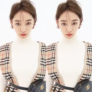 ショート カラー パーマ Memories水天宮前所属・花渕 俊彦のヘアスタイル