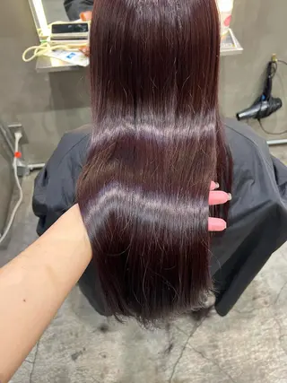 ロング カラー haco＋所属・圧倒的デザイン力 店長🎨RENAのヘアスタイル