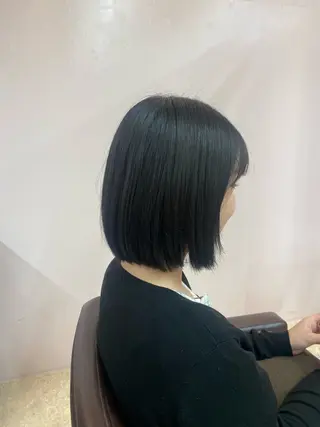 ミディアム 増田 枝里子のヘアスタイル