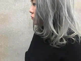 カラー tatsumi/ボブ ウルフ/レイヤーのヘアスタイル