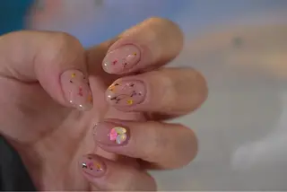 ショート カラー ネイル Aayley(アイリー)Salon所属・Aayley アイリ―サロンのネイルデザイン