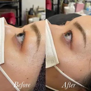 マツエク・マツパ aya/小顔レイヤー /柔らかカラーのヘアスタイル