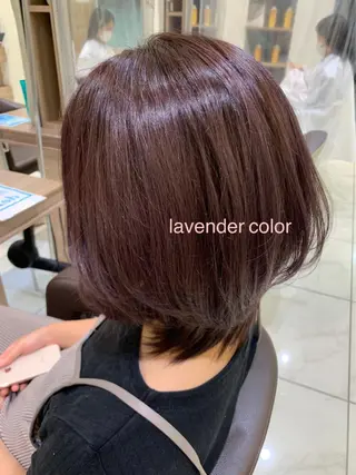 ミディアム カラー Dears 香芝店所属・関 優希のヘアスタイル