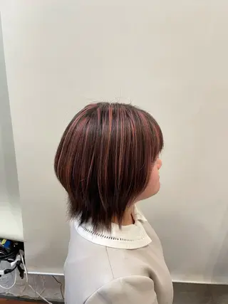 カラー 白髪ケア  BAUM まやのヘアスタイル