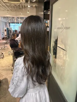 ロング ALBUM ACADEMY 清水のヘアスタイル
