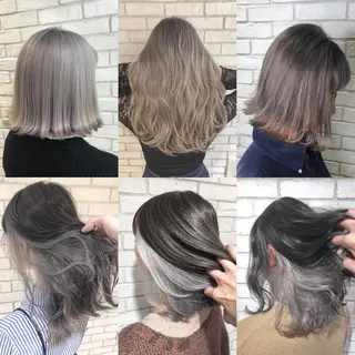 ミディアム カラー パーマ ヘアアレンジ メンズ キッズ ネイル マツエク・マツパ 新宿/髪質改善/ 美髪矯正✨浅江通友のヘアスタイル