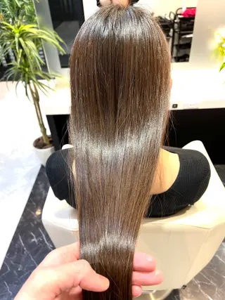 ロング 久米 春輝のヘアスタイル