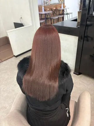 ロング カラー Wixy mimi所属・Miu🐰/栄/艶髪 名古屋/ピンク髪のヘアスタイル