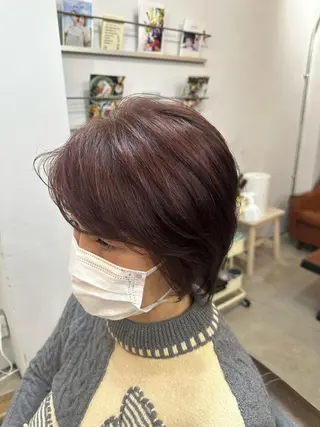 ショート paige_.hair所属・川又 美沙紀のヘアスタイル