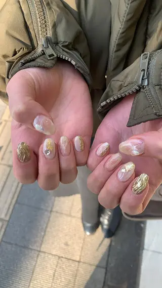 ネイル 平野葵🎀 hair/nailのネイルデザイン