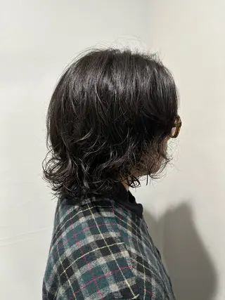 パーマ kii所属・サエキ ルイのヘアスタイル