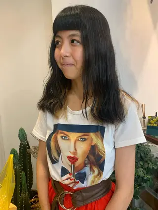 ミディアム カラー 中目黒🌼 🌼ハナのヘアスタイル