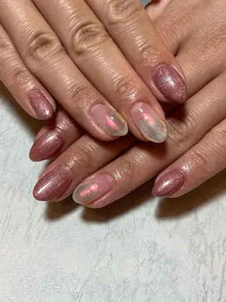 ネイル アプサラスプティ 中村のネイルデザイン