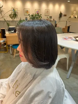 ショート 栗林 惟のヘアスタイル
