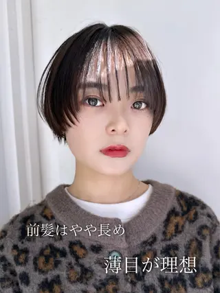 ショート カラー 女性が憧れる ショート/角田愛和のヘアスタイル