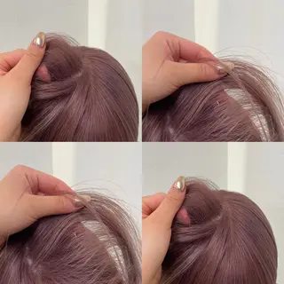 カラー ayaka/暖色 /ニュアンスボブのヘアスタイル