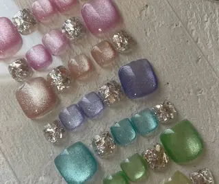 ネイル Seemly 千田町店所属・フラワーパラジェル 🌸シームリーエミのネイルデザイン