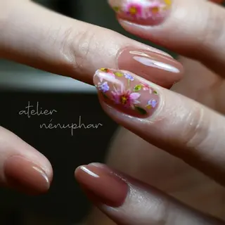 ネイル L’atelier Nenuphar所属・nénuphar misaのネイルデザイン