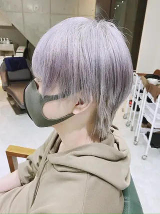 ショート カラー ヘアアレンジ メンズ 𝐑𝐈𝐍𝐊𝐀 🐣🩷のヘアスタイル