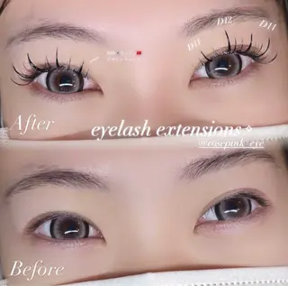 マツエク・マツパ rose pink所属・rose pink MIYUのマツエク・マツパデザイン