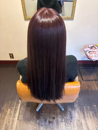 カラー アカリ😸🫶 カラーリスト🧡のヘアスタイル